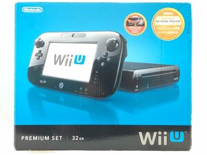 △初期化済み Nintendo WiiU プレミアムセット ブラック ニンテンドー 任天堂 同梱不可 1円スタート