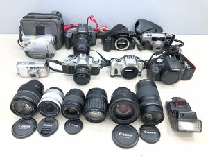 △【1】ジャンク Canon カメラ レンズ まとめ キャノン Autoboy / EOS / デジカメ / ビデオカメラ / フィルム 同梱不可 1円スタート