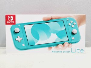 〇【3】ジャンク品 初期化済み Nintendo Switch Lite / ニンテンドースイッチライト ターコイズ 同梱不可 1円スタート