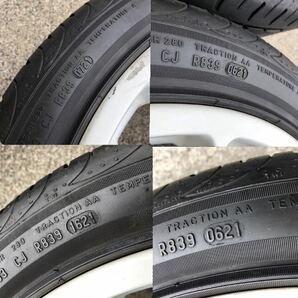 17インチ 8J +35 PCD100 5H OZレーシング スーパーツーリズモ ピレリ PZero Nero GT 225/45R17 4本 21年製 ST205 セリカ などにの画像6