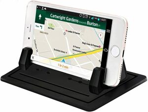 スマホホルダー シリコン製スマホ車載ホルダー GPS用クリップホルダー 滑り止め スマホスタンド 水洗い可 ダッシュボード/卓上な