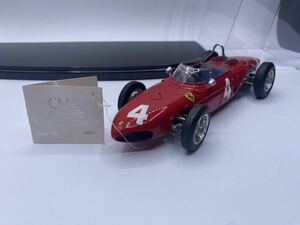 1/18 CMC フェラーリ ディーノ　156 F1 #4 1961 シャークノーズ　ベルギーgp フィル　ヒル　M-070