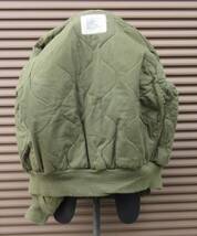 アメリカ軍・実物フライトジャケットM-R USAM US.ARMY米軍ジャンパー制服軍服タンカーズジャケットMA1CWU-36P飛行服ミリタリーファッション_画像8