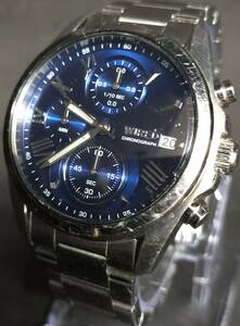 腕時計 SEIKO WIRED VD57-KZ10 クロノグラフ クォーツ 稼働品 セイコー ワイアード