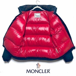 オールドMONCLERモンクレール GORE-TEXダウンジャケット ネービー アシックス ビンテージ 80s 90sヴィンテージ レトロ