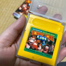 Nintendo 任天堂 ゲームボーイ GB スーパードンキーコング　ソフト 箱説付 箱　カセット　ジャンク_画像5