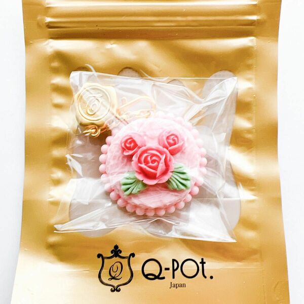 【新品未使用】Q-pot. ディズニー Disney ケーキ ミニーマウス バッグチャーム キーホルダー キューポット