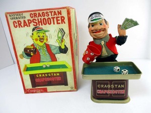  ヨネザワ1960年代製　CRAPSHOOTER　　完動美品　高さ約22cm