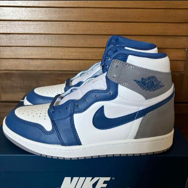 NIKE AIR JORDAN 1 TRUE BLUE ナイキ エア ジョーダン トゥルー ブルー