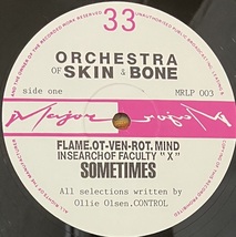 [ LP / レコード ] Orchestra Of Skin & Bone / Orchestra Of Skin & Bone ( Experimental / Industrial / Tribal ) Major Records _画像3