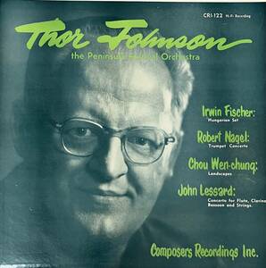 [ LP / record ] Thor Johnson / Hungarian Set / Trumpet Concerto / Landscapes / Concert For Flute, Clarinet, Bassoon And Strings