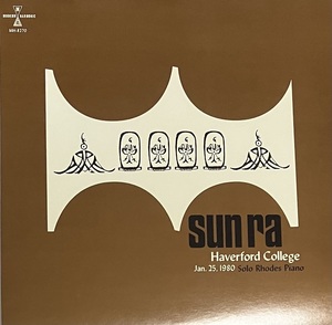 [ LP / レコード ] Sun Ra / Haverford College 1980 Solo Piano ( Jazz / Space Age ) Modern Harmonic ジャズ