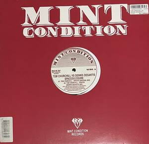 [ 12 / レコード ] Tom Churchill Vs. Dennis DeSantis / Spaces / Leisure ( Techno / Deep House ) Mint Condition - MC037 テクノ