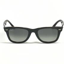 I12-148 レイバン サングラス ウェイファーラー RB2140-F Ray-Ban WayFarer 52□22-150 セル フレーム プラスチック クロス ケース付き_画像2