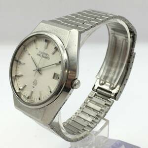 ○O11-166 SEIKO/セイコー KINGQUARTZ キングクォーツ 3針 Date デイト メンズ クォーツ 腕時計 0852-8020-G 【通電・動作確認済み】