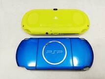 K12-313【動作確認済】SONY/ソニー　携帯ゲーム機　PlayStation portable/PlayStation Vita　PSP-3000/PCH-2000　2点まとめ【中古品】_画像8