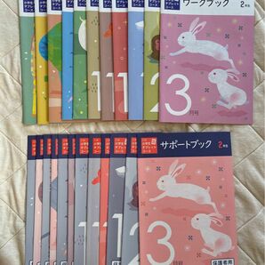 【Z会】小2 タブレットコース 2022年度 4月号~3月号　解答解説付き