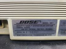 ■3950■ BOSE AW-1 Acoustic Wave stereo music system ボーズ ラジカセ【専用ケース付き】_画像8