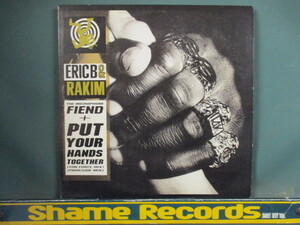 Eric B. & Rakim ： The Microphone Fiend Remix 12'' c/w Put Ya' Hand Together Remix // 5点で送料無料