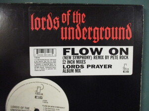 Lords Of The Underground ： Flow On(New Symphony) Pete Rock Remix 12'' // 5点で送料無料