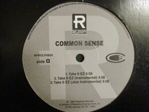 Common Sense ： Take It EZ / I Used Love H.E.R. 12'' (( 落札5点で送料当方負担