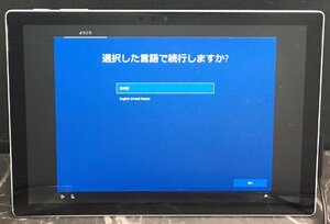 1円～ ■ジャンク Microsoft SURFACE PRO / Core i5 7300U 2.60GHz / メモリ 8GB / SSD 256GB / 12.3型 / OS有り / BIOS起動可