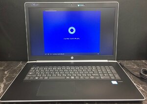 1円～ ■ジャンク HP PROBOOK 470 G5 / 第8世代 / Core i5 8250U 1.60GHz / メモリ 4GB / HDD 500GB / 17.3型 / OS有り / BIOS起動可