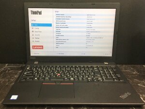 1円～ ■ジャンク LENOVO ThinkPad L590 / 第8世代 / Core i3 8145U 2.10GHz / メモリ 8GB / HDD 500GB / 15.6型 / OS無し / BIOS起動可