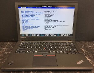 1円～ ■ジャンク LENOVO ThinkPad X250 / 第5世代 / Core i5 5300U 2.30GHz / メモリ 4GB / SSD 128GB / 12.5型 / OS無し / BIOS起動可