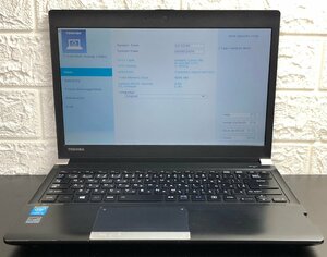 1円～ ■ジャンク dynabook R734/M / Core i5 4310M 2.70GHz / メモリ 4GB / HDD 320GB / 13.3型 / OS無し / BIOS起動可