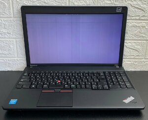 1円～ ■ジャンク LENOVO ThinkPad EDGE E530C / Celeron 1005M 1.90GHz / メモリ 4GB / HDD 500GB / DVD / 15.6型 / 通電可