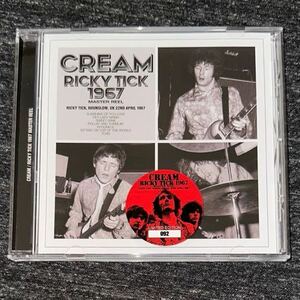 Cream Ricky Tick 1967 Master Reel Eric Clapton 