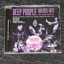 Deep Purple Quebec 1972_画像1