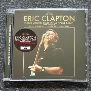 ERIC CLAPTON Royal Albert Hall 2004 Final NIGHT 