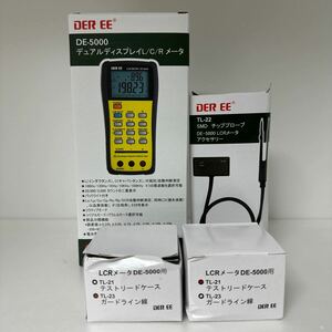 DER EE デュアルディスプレイ LCRメーター DE−5000 セット　0220