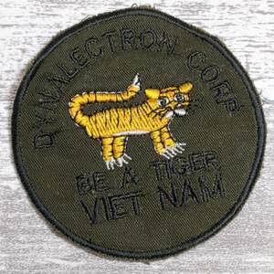 ★TI26C タイガー 虎 TIGER ワッペン 1枚 スカジャン デッキジャケットに! ベトナム 戦争 刺繍 ジャケット ベトジャン 