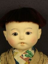 抱き人形　日本人形　男の子　昭和レトロ／検索：昭和レトロ　日本人形　市松人形_画像2