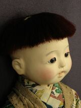 抱き人形　日本人形　男の子　昭和レトロ／検索：昭和レトロ　日本人形　市松人形_画像4