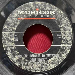 ◆USorg7”s!◆GENE PITNEY◆THAT GIRL BELONGS TO YESTERDAY◆