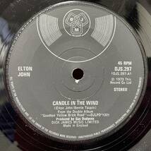 ◆UKorg7”s!◆ELTON JOHN◆CANDLE IN THE WIND◆_画像1