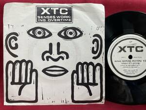 ◆UKorg7”s!◆XTC◆SENSES WORKING OVERTIME◆