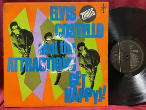 ◆UKorg盤!◆ELVIS COSTELLO & THE ATTRACTIONS◆GET HAPPY!!◆