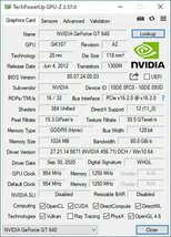 中古グラフィックカード 動作確認済 Vista～Win11 LINUX ★ DELL NVIDIA GeForce GT 640 GDDR5 1GB 128bit DVI/HDMI/DP #2189-K_画像4