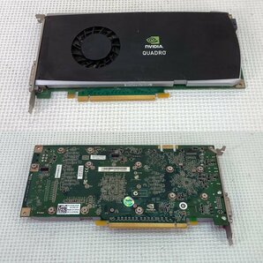 中古グラフィックカード 動作確認済 WinXP～Win10 LINUX ★ ELSA NVIDIA Quadro FX 3800 GDDR3 1GB 256bit DVI/DisplayPort #2183-Kの画像2