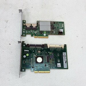 中古RAIDカード SASカード カード２個 動作未チェック PCI-E ★ DELL E2K-UCS-61-(B) UCS-71 #2318-K