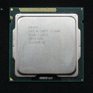 【送料無料】 第2世代CPU 動作確認済 LGA1155 ★ INTEL SR00Q Core i5-2400(3.1GHz/4コア/4スレッド/Sandy Bridge) #697-K