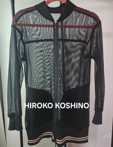 コシノヒロコ　メッシュ　ジャンパー　HIROKO KOSHINO 