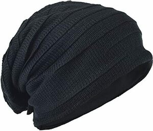 [FORBUSITE] メンズ 大きいサイズのニット帽 ニットキャップ ゆるビーニー帽 オールシーズン ユニセックスB5001