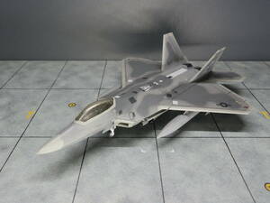 377 1/144 F-22 ラプター アメリカ空軍 第1戦闘航空団 第27戦闘飛行隊 第1戦闘航空団司令官機 嘉手納基地 2007年2月 戦闘機 完成品