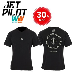 ジェットパイロット JETPILOT Tシャツ セール 30%オフ 送料無料 シーカーズ メンズ Tシャツ W21602 ブラック L